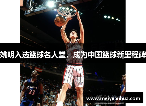 姚明入选篮球名人堂，成为中国篮球新里程碑